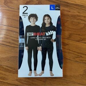 32 Degrees Kids' Long Sleeve Crew Neck Set top+ legging set